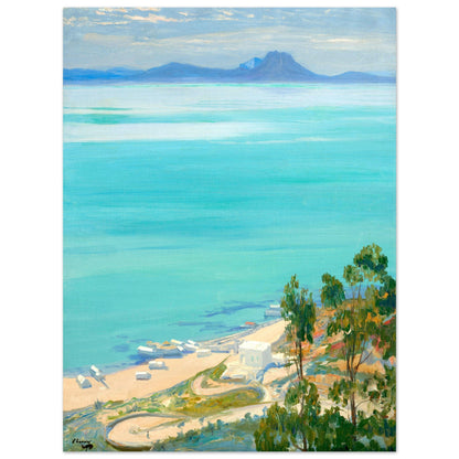 The Bay of Tunis, Morning (1919) – Sir John Lavery Art Print – view 34 | Buy Irish Art
