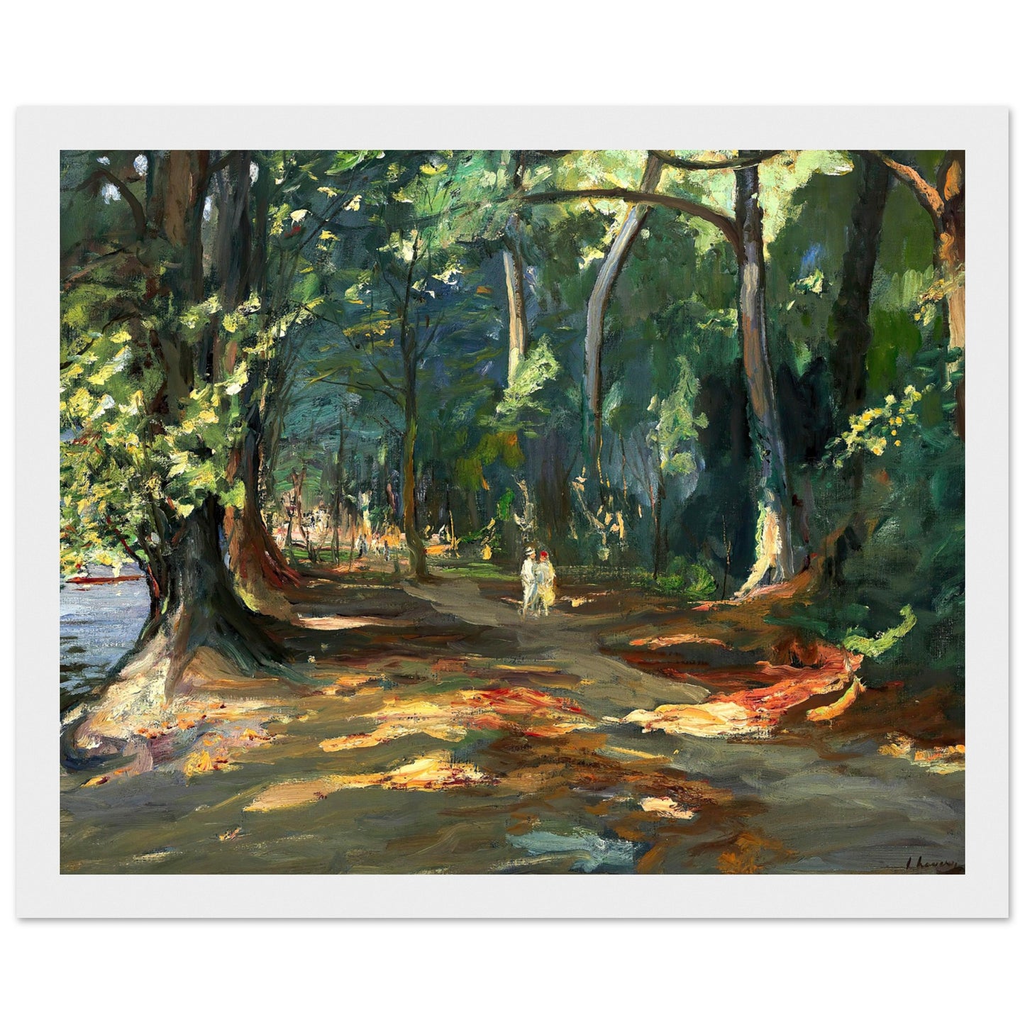 The Path by the River by John Lavery Collector's Print 40x50 cm / 16x20″ – view 18 | Buy Irish Art