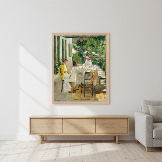 After Breakfast, Tangier — Sir John Lavery | Irish Fine Art Print
