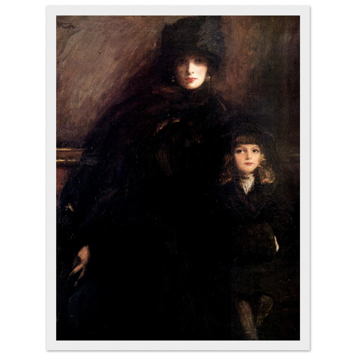 Mrs Lavery and Alice (c.1910) – Sir John Lavery (view 7)