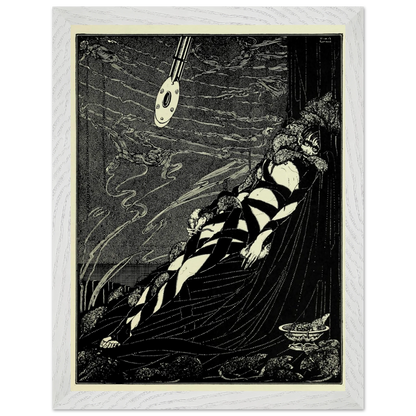 Harry Clarke Art Print – Poe’s Tales of Mystery (1923) – “Swarmed Upon Me” | Museum-Quality Framed Reproduction – view 6 | Buy Irish Art
