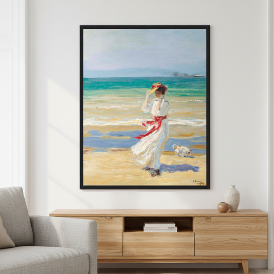 A Windy Day by Sir John Lavery — Irish art print, 40×50cm archival matte paper, framed and unframed options