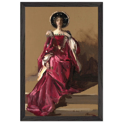 Lady Gwendeline Spencer-Churchill in The Merchant of Venice by John Lavery, unframed print