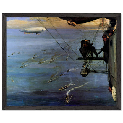 A Convoy, North Sea (1918) – Sir John Lavery (view 4)