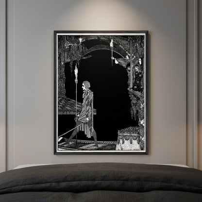 Myself No Power (1923) – Harry Clarke | Poe's William Wilson