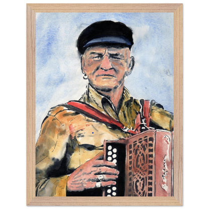 Patsy Dan Rogers Framed Art Print King of Tory Island – view 10 | Buy Irish Art