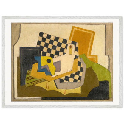 Composition (Chessboard) by Mainie Jellett - detail of the chessboard pattern