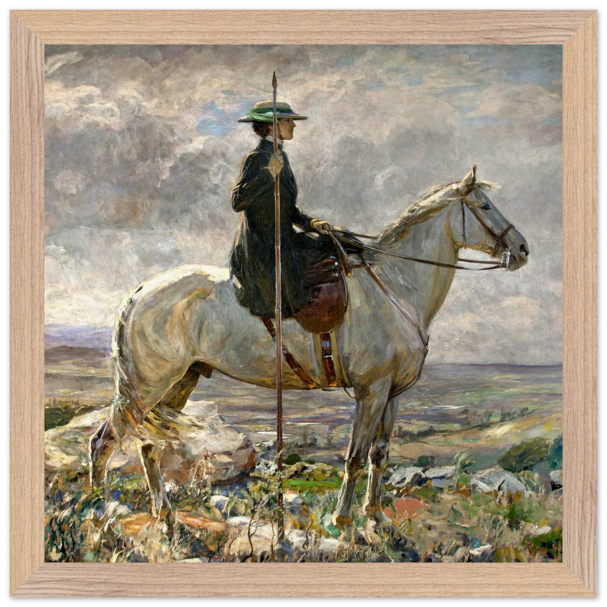 John Lavery The Amazon – framed Irish art print, gallery wall styling