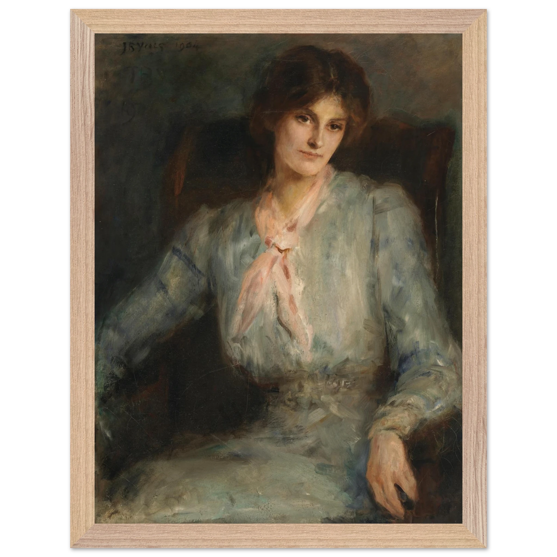 Máire Nic Shiubhlaigh Portrait – John Butler Yeats Collector’s Edition – view 7 | Buy Irish Art