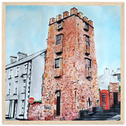 The Curfew Tower Cushendall Framed Art Print – view 27 | Buy Irish Art