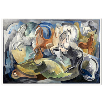 Achill Horses by Mainie Jellett (view 22)