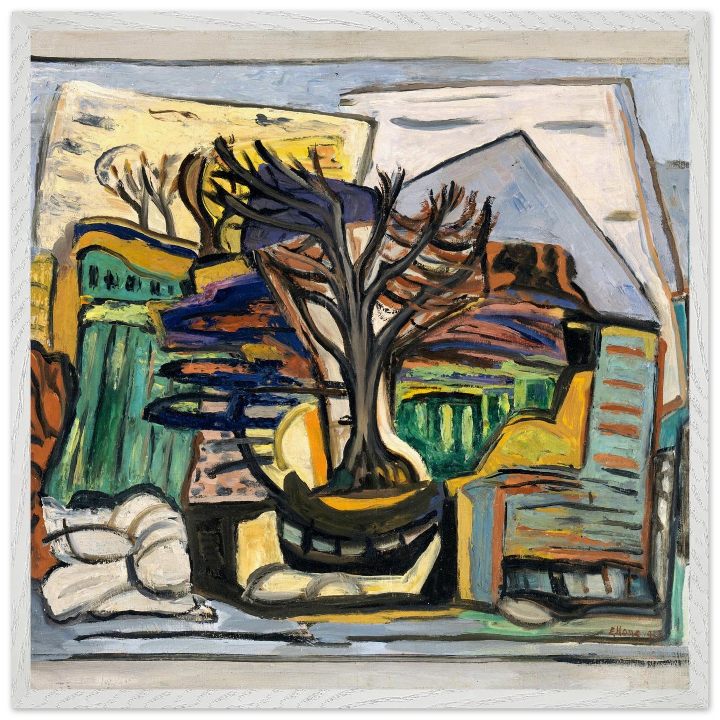 Evie Hone A Landscape with a Tree (1943) | Collector Print – view 11 | Buy Irish Art