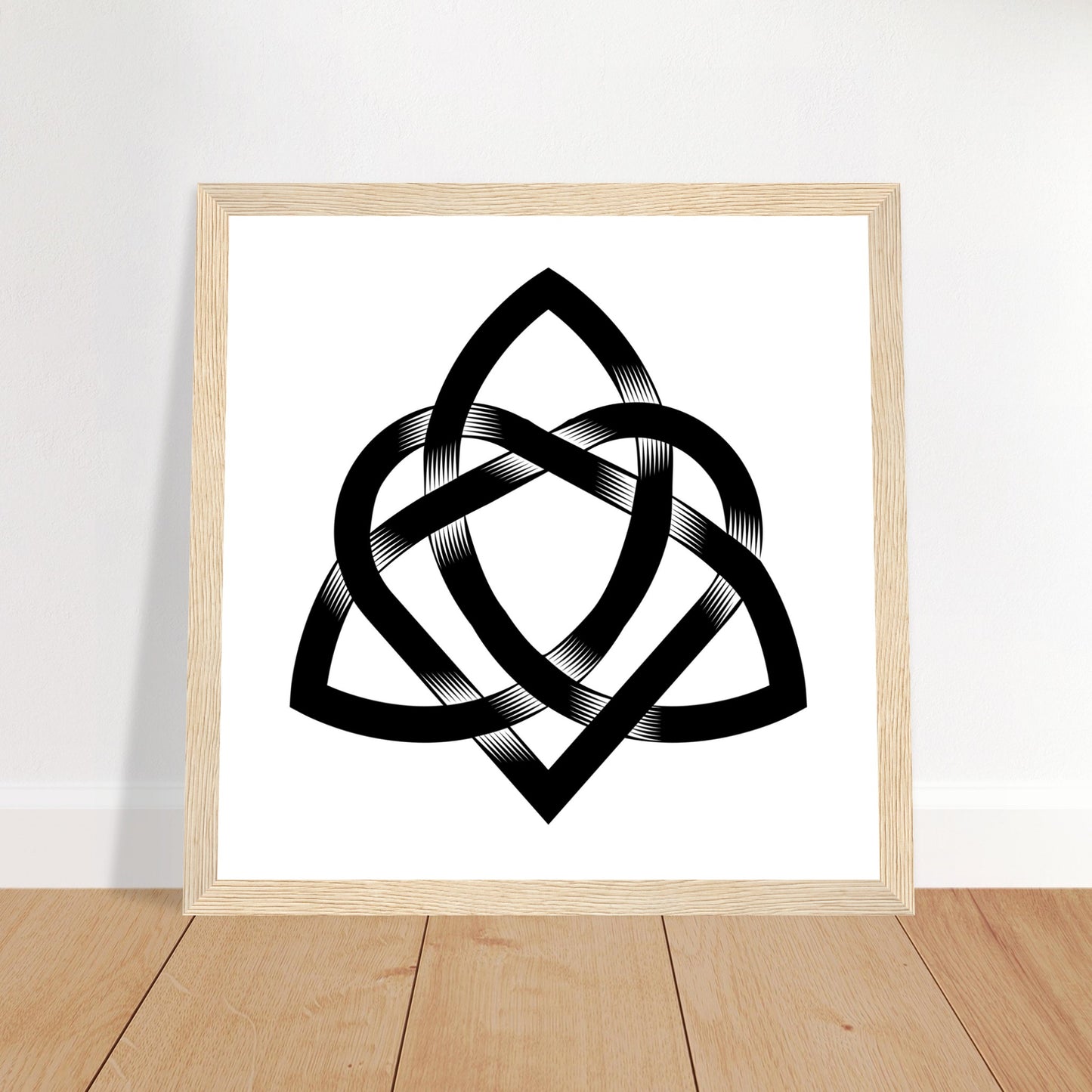 Keltischer Herzknoten Kunstdruck