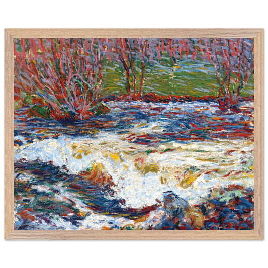 Rushing Stream by Roderic O'Conor Print 40x50 cm / 16x20″ – view 6 | Buy Irish Art