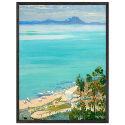 The Bay of Tunis, Morning (1919) – Sir John Lavery Art Print – view 46 | Buy Irish Art