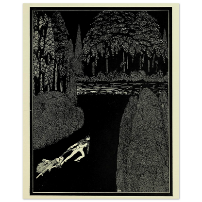 Harry Clarke Art Print – Poe’s Tales of Mystery (1923) – “Toilsome Journey” | Museum-Quality Framed Reproduction – Irish wall art print | Buy Irish Art
