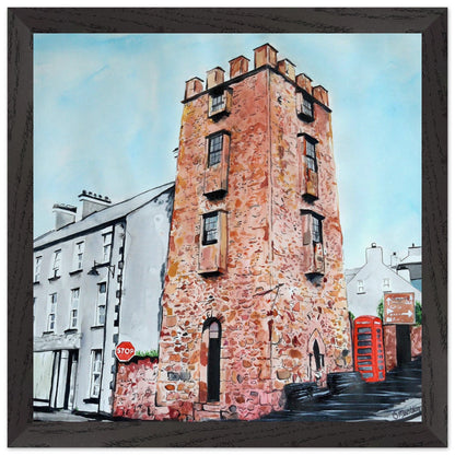 The Curfew Tower Cushendall Framed Art Print – view 29 | Buy Irish Art
