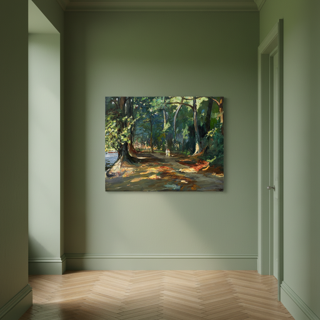 The Path by the River, Maidenhead – John Lavery