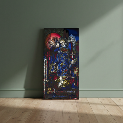 The Song of the Mad Prince (1917) – Harry Clarke Canvas Art Print