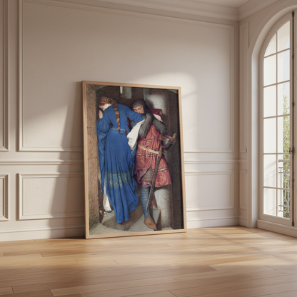 The Meeting on the Turret Stairs – Frederic William Burton