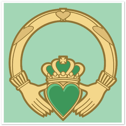 Irischer Claddagh-Ring 
